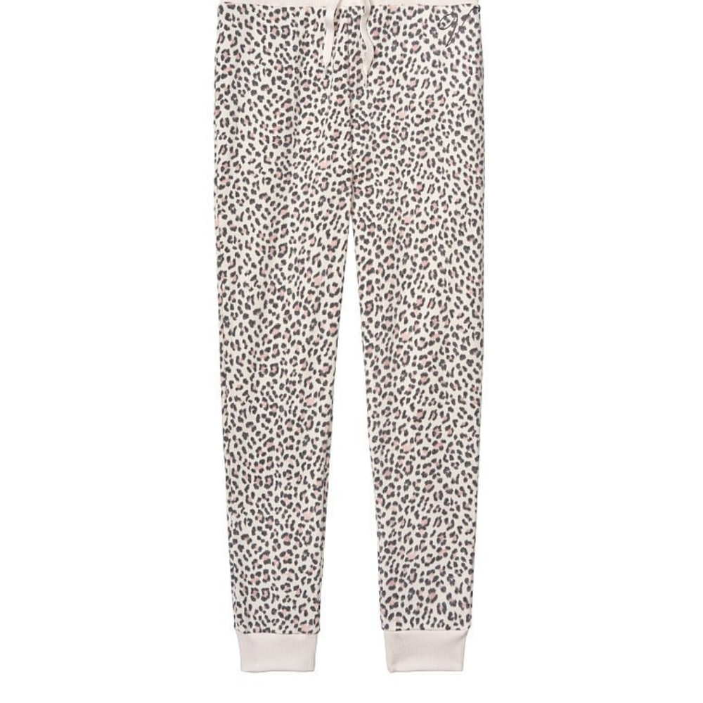 Victoria's secret jogger leopard print